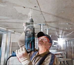 Bosch GBH 2-24 D Rotary Hammer action