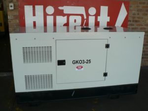 Tool Time 25kVA, 3 Phase Diesel generator