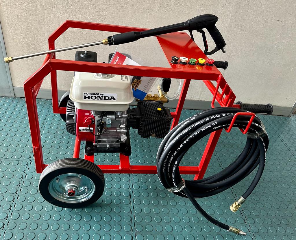 Kwagga 180 bar Petrol High Pressure Cleaner