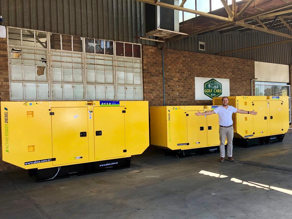 Aksa 11 kva Diesel Generators