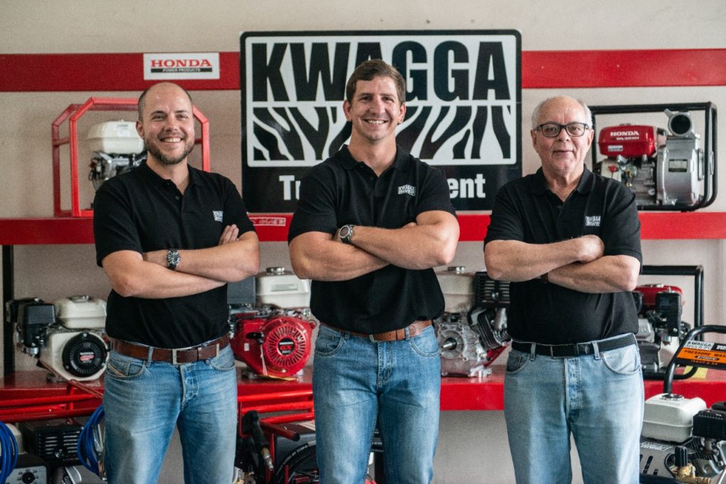 Richard Fraser, Kwagga Smith, & Doug Fraser