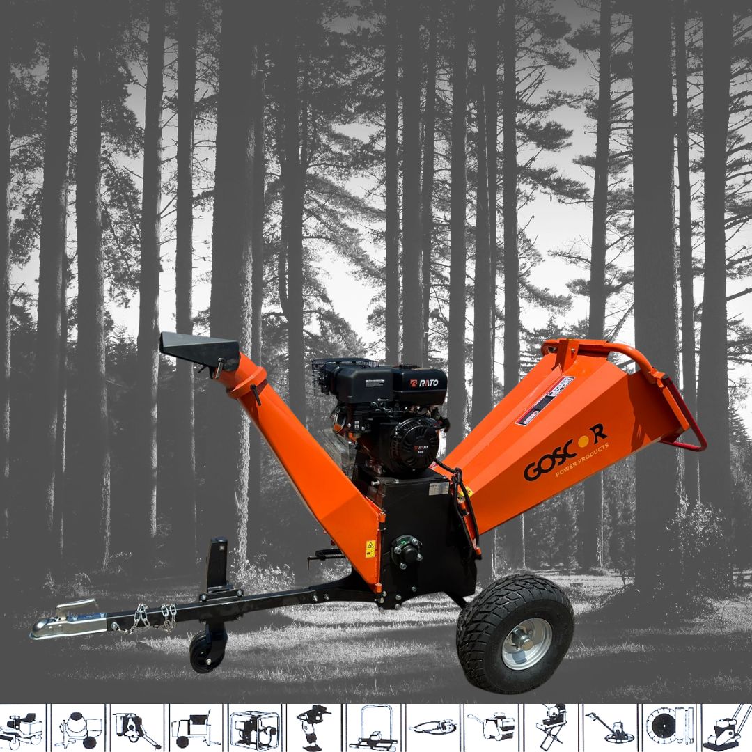 GOSCOR GS1500 Wood Chipper